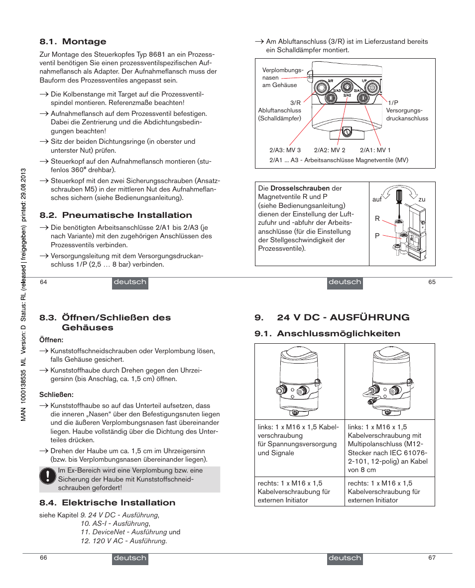 Burkert Type 8681 User Manual | Page 18 / 40