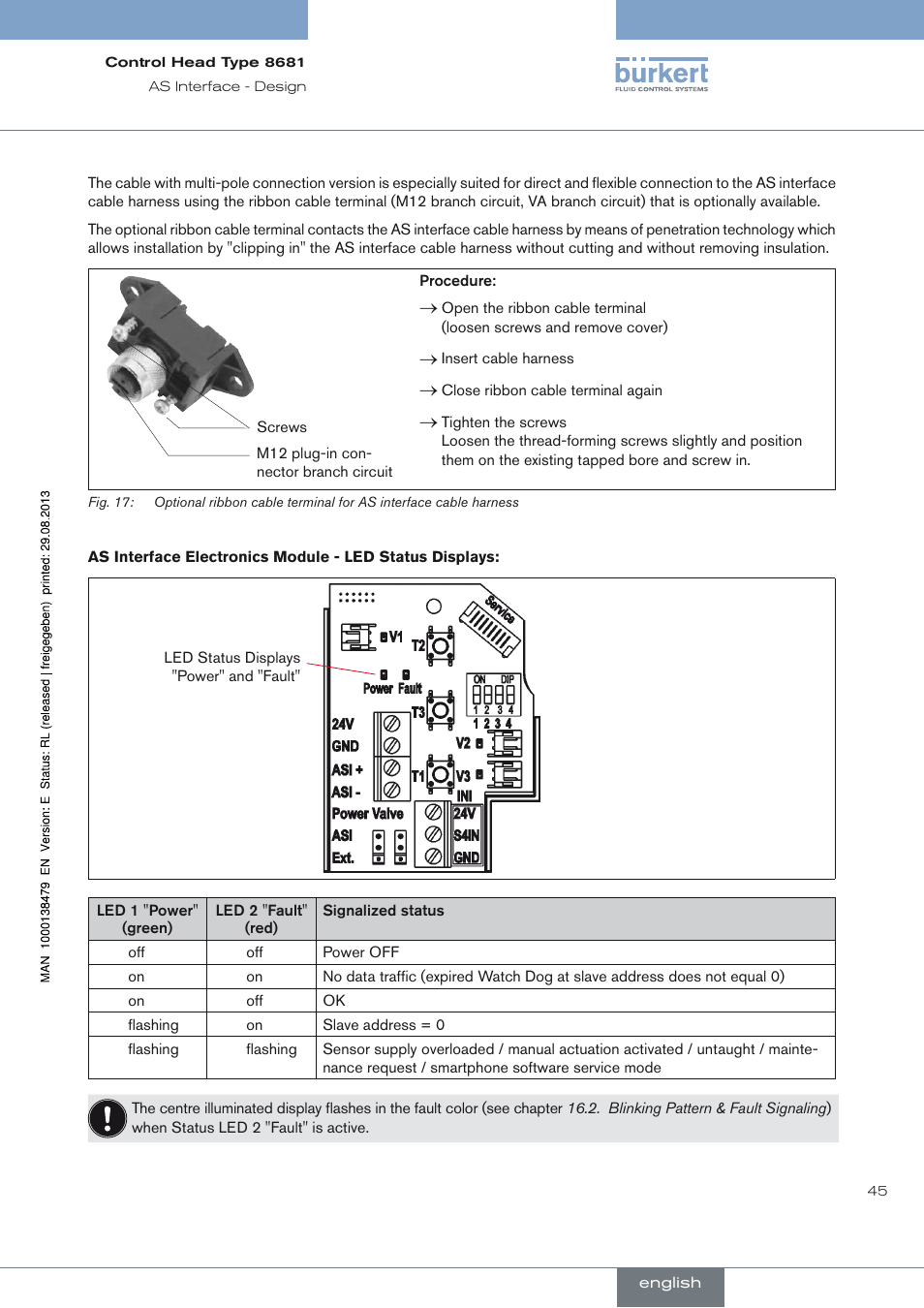 Burkert Type 8681 User Manual | Page 45 / 90