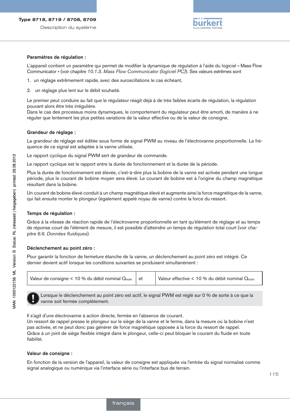 Burkert Type 8709 User Manual | Page 115 / 154