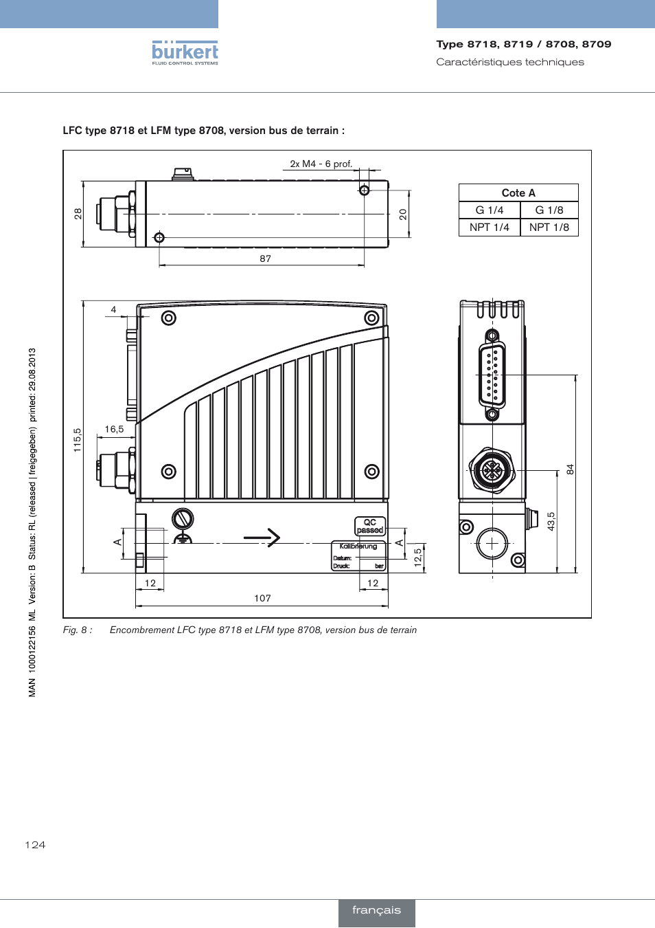 Burkert Type 8709 User Manual | Page 124 / 154