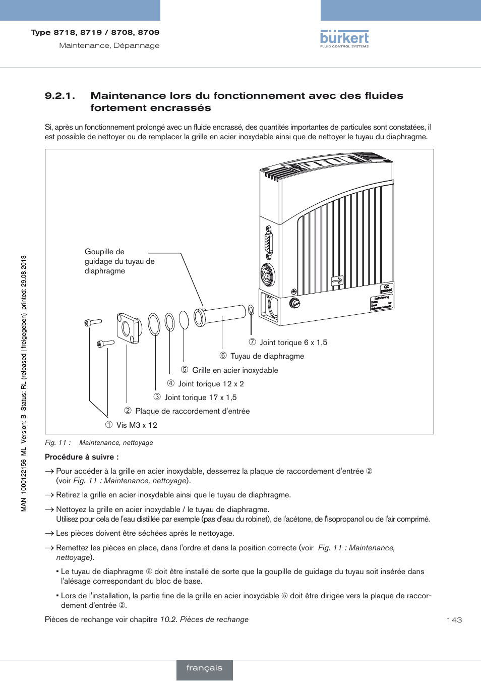 Burkert Type 8709 User Manual | Page 143 / 154