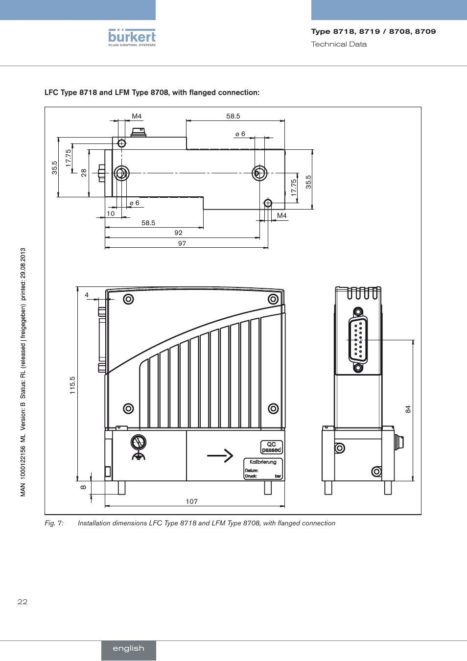 Burkert Type 8709 User Manual | Page 22 / 154