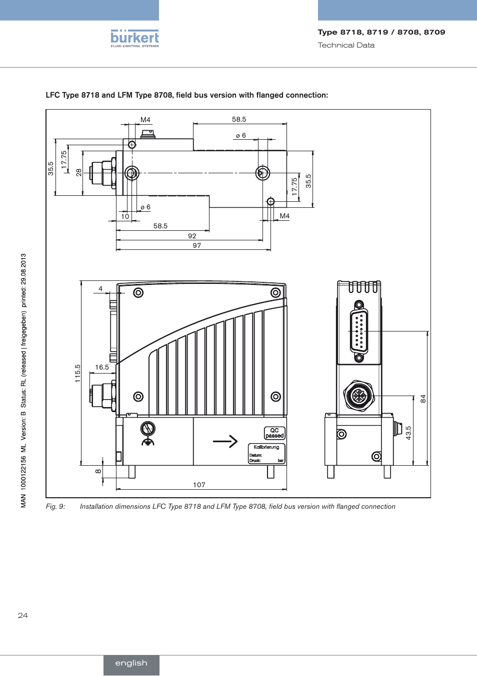 Burkert Type 8709 User Manual | Page 24 / 154