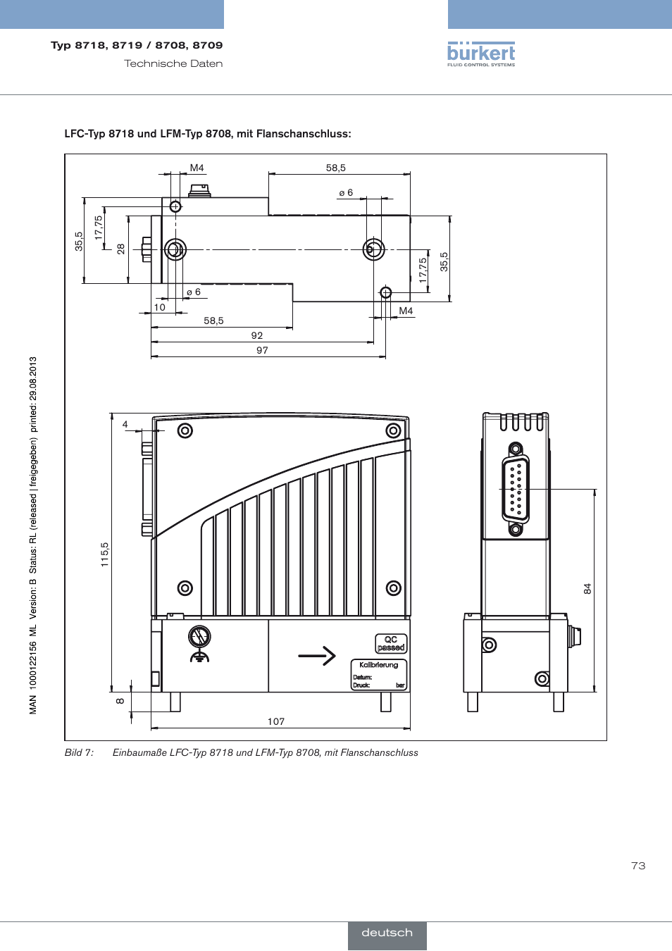 Burkert Type 8709 User Manual | Page 73 / 154