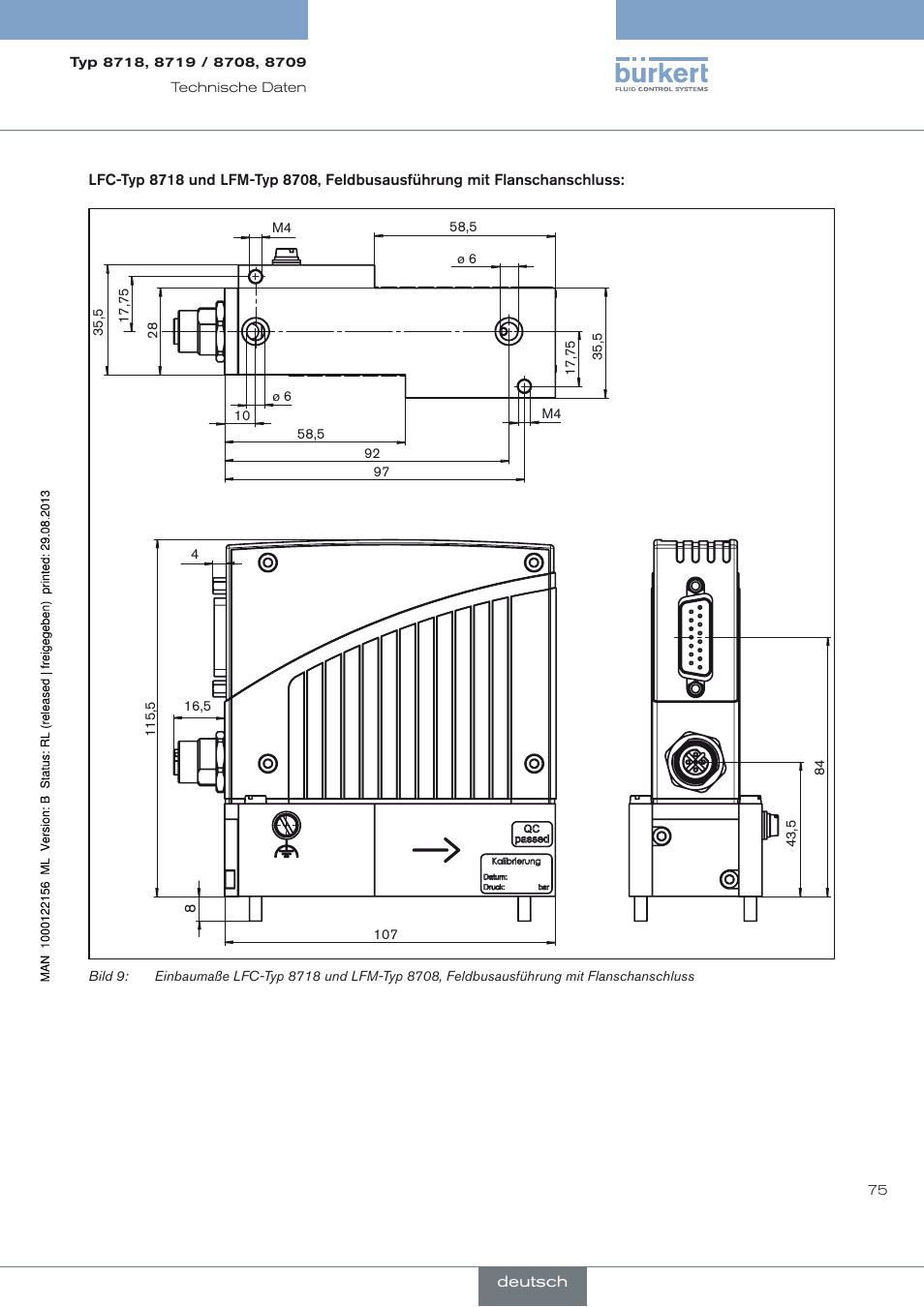 Burkert Type 8709 User Manual | Page 75 / 154