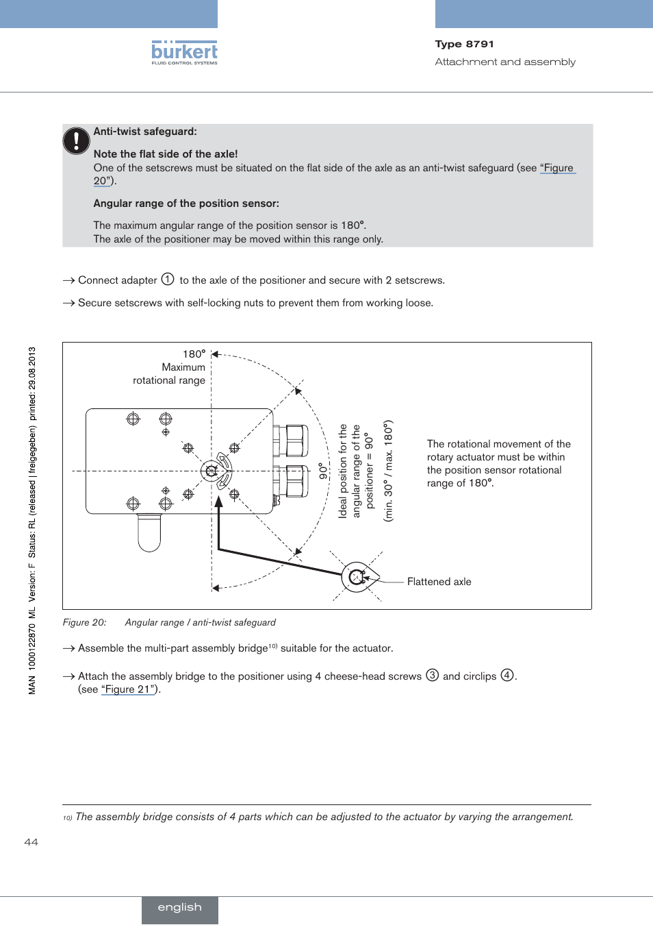 Burkert Type 8791 User Manual | Page 44 / 184
