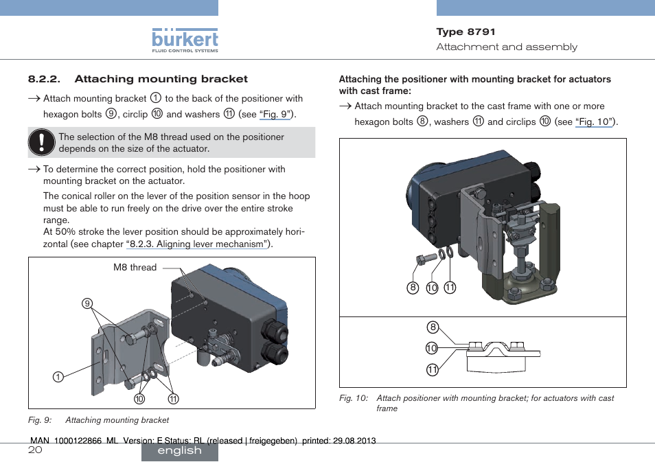 Burkert Type 8791 User Manual | Page 20 / 106