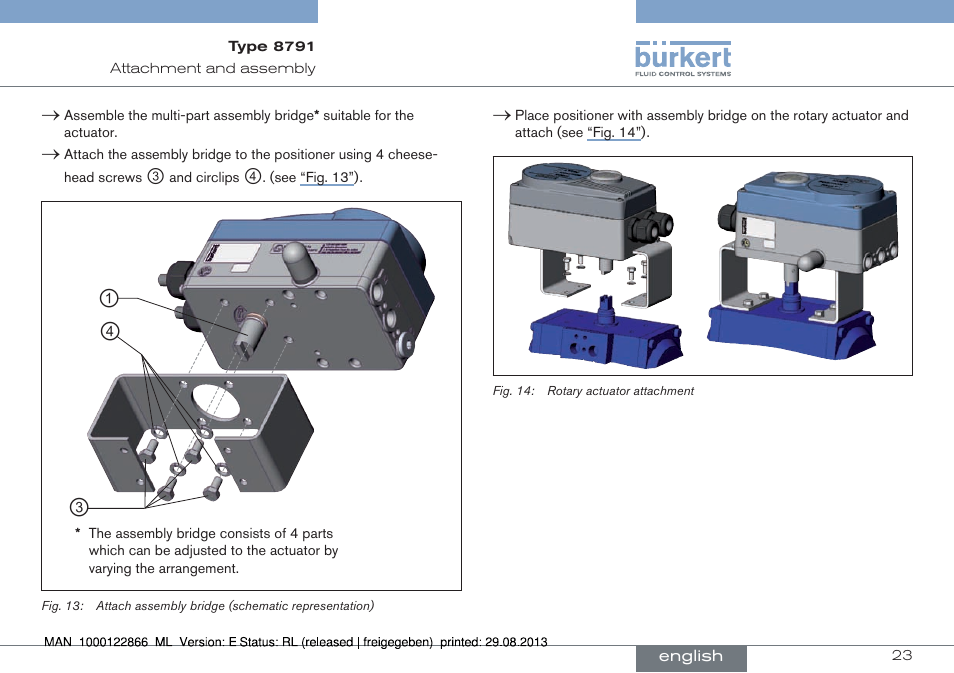 Burkert Type 8791 User Manual | Page 23 / 106
