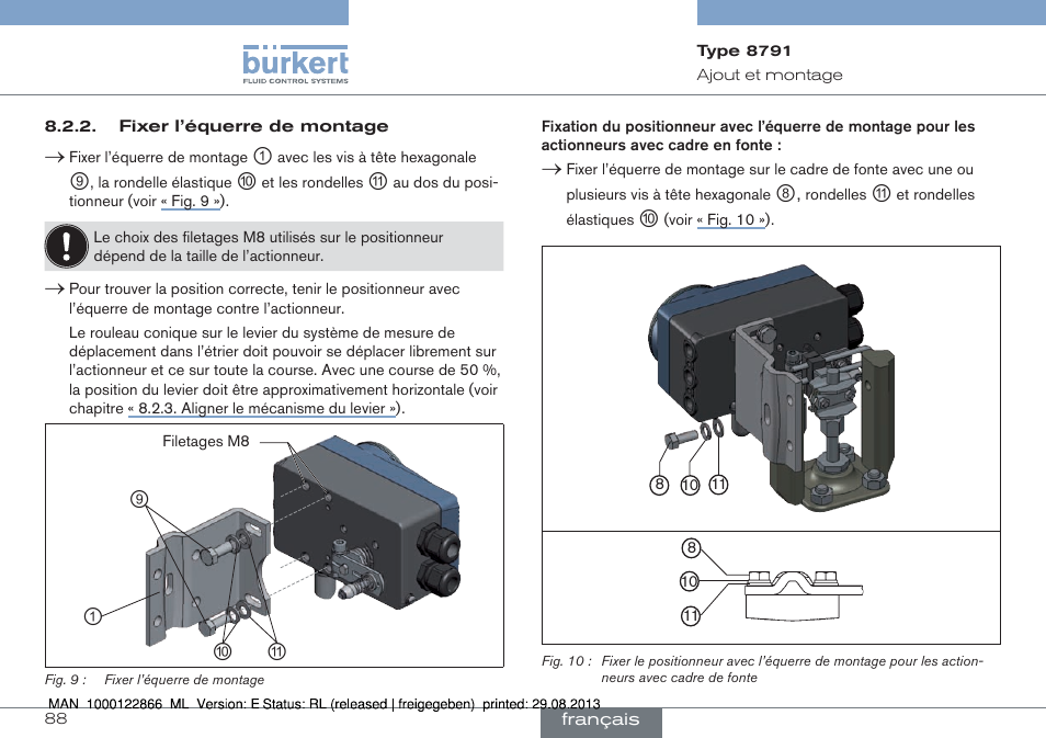 Burkert Type 8791 User Manual | Page 88 / 106