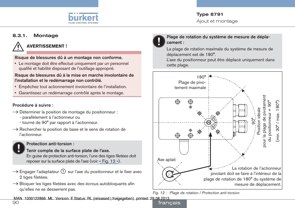 Burkert Type 8791 User Manual | Page 90 / 106
