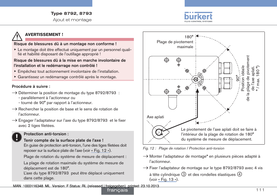 Burkert Type 8793 User Manual | Page 111 / 136