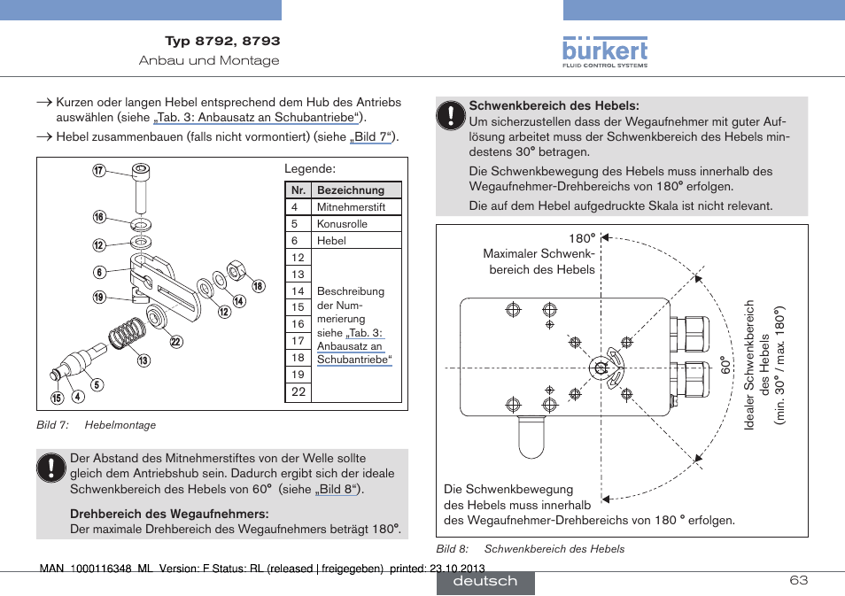 Burkert Type 8793 User Manual | Page 63 / 136