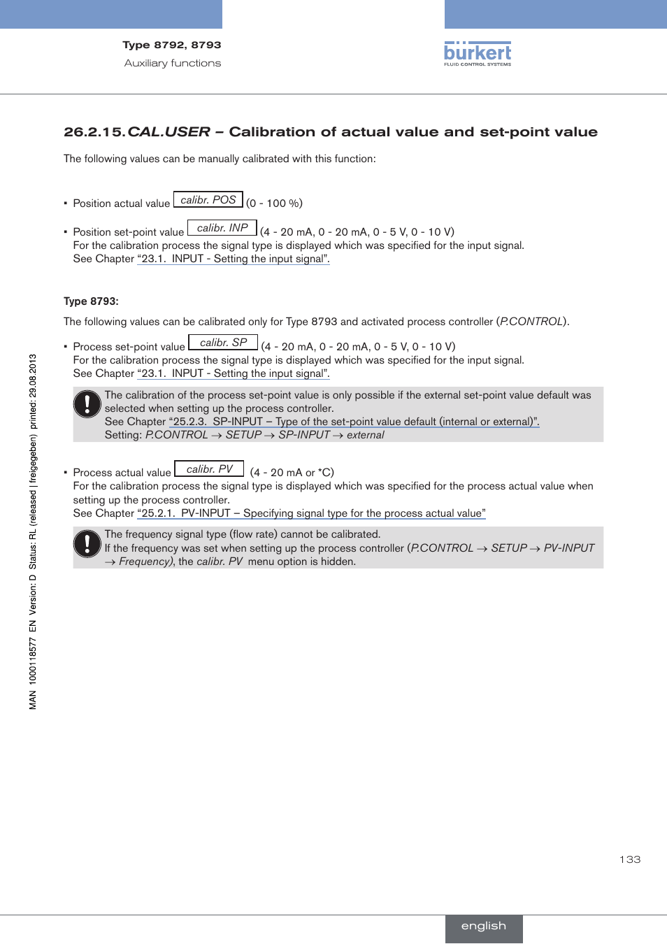 Burkert Type 8793 User Manual | Page 133 / 252