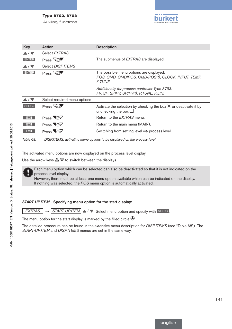 Burkert Type 8793 User Manual | Page 141 / 252