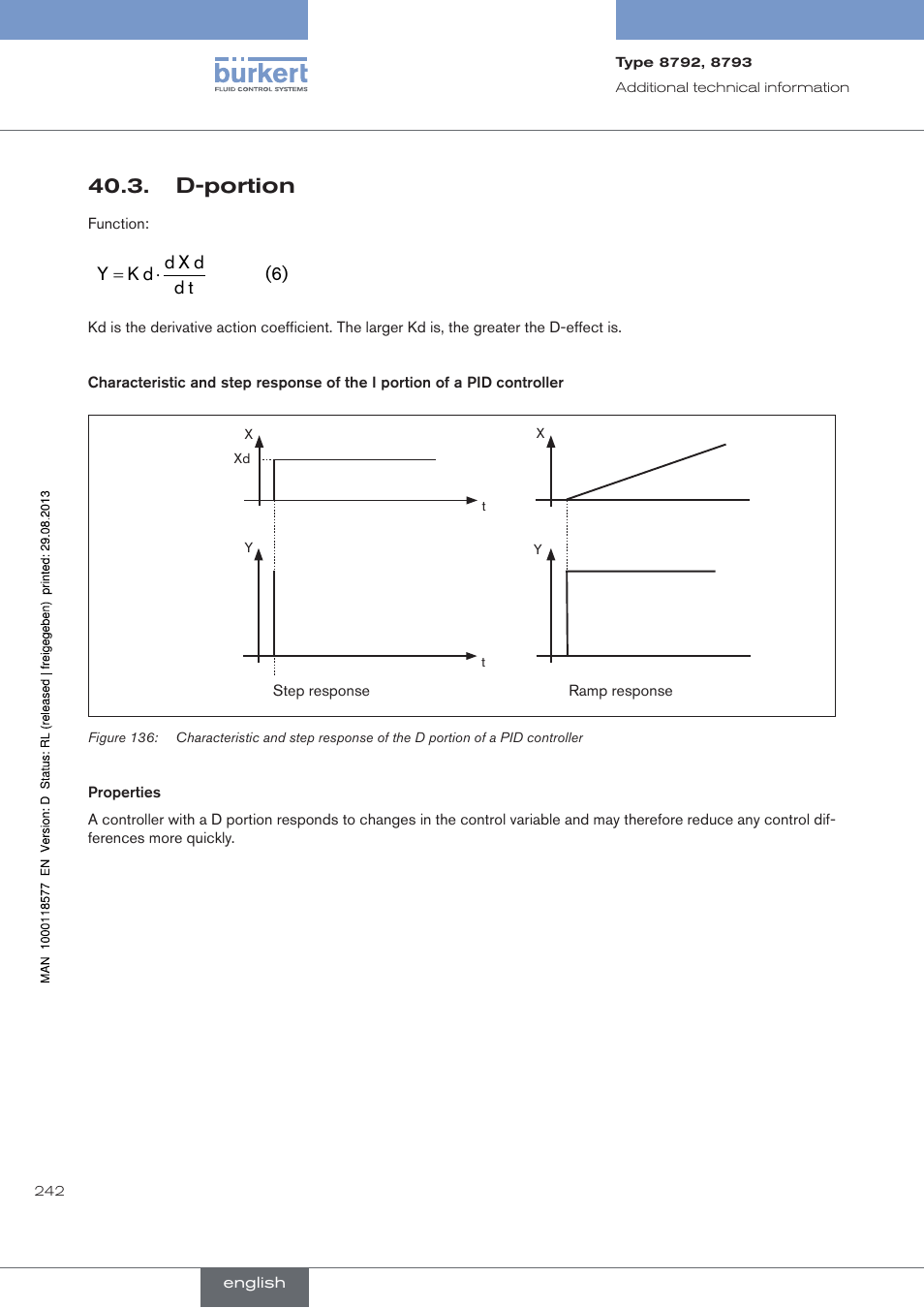 D-portion, . d-portion | Burkert Type 8793 User Manual | Page 242 / 252