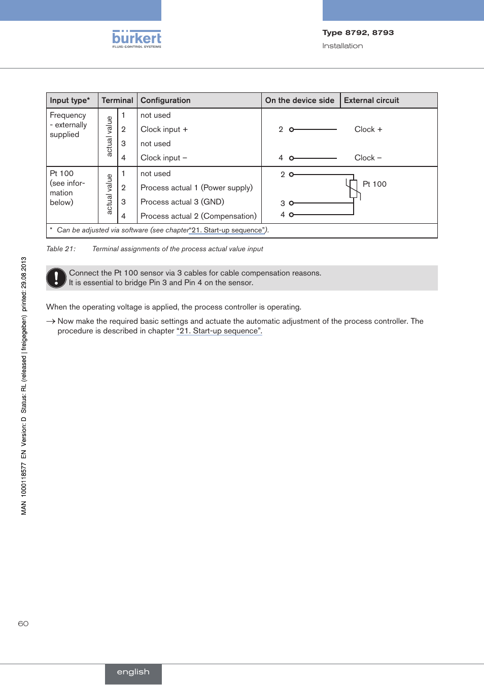 Burkert Type 8793 User Manual | Page 60 / 252