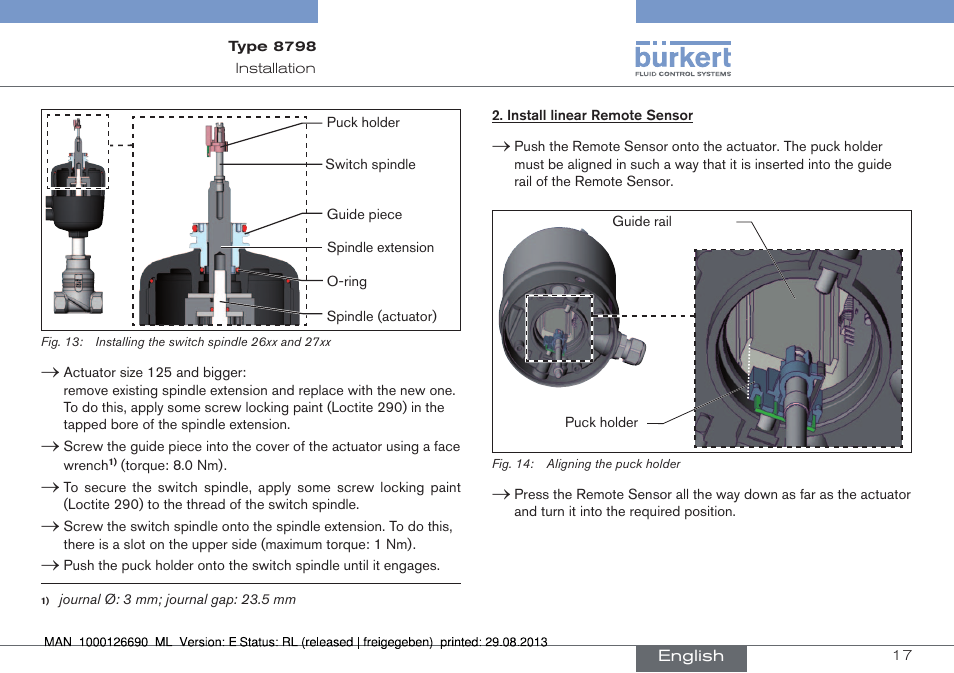 Burkert Type 8798 User Manual | Page 17 / 106