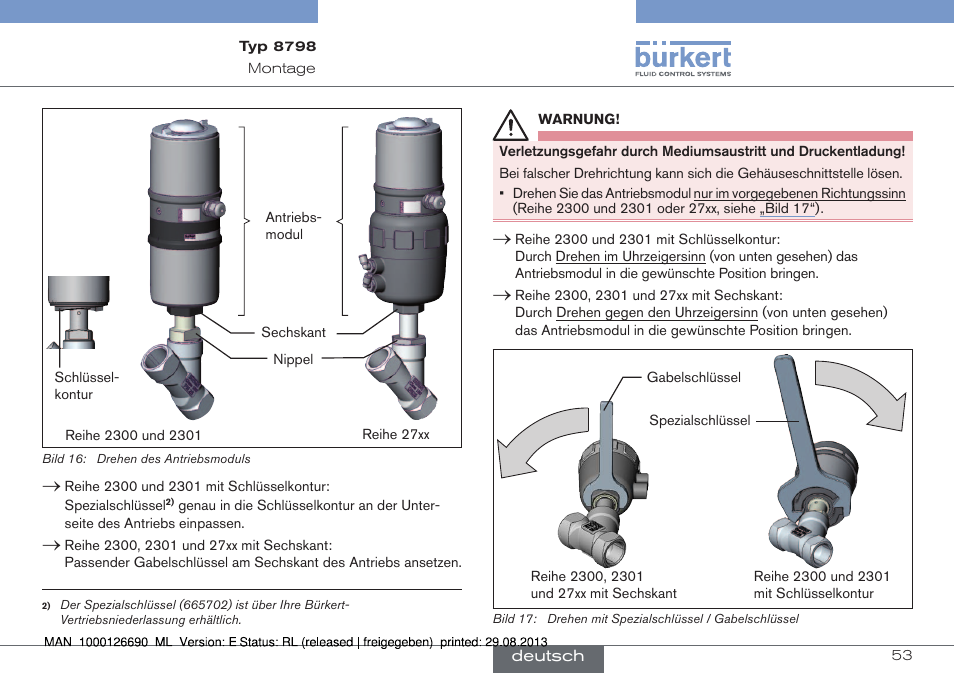 Burkert Type 8798 User Manual | Page 53 / 106