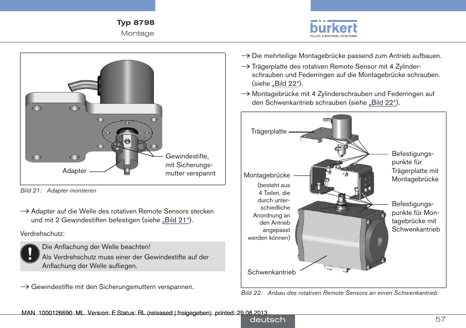 Burkert Type 8798 User Manual | Page 57 / 106