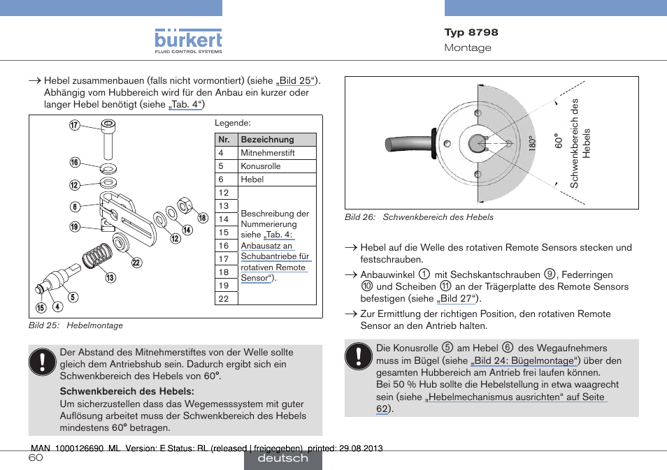 Burkert Type 8798 User Manual | Page 60 / 106