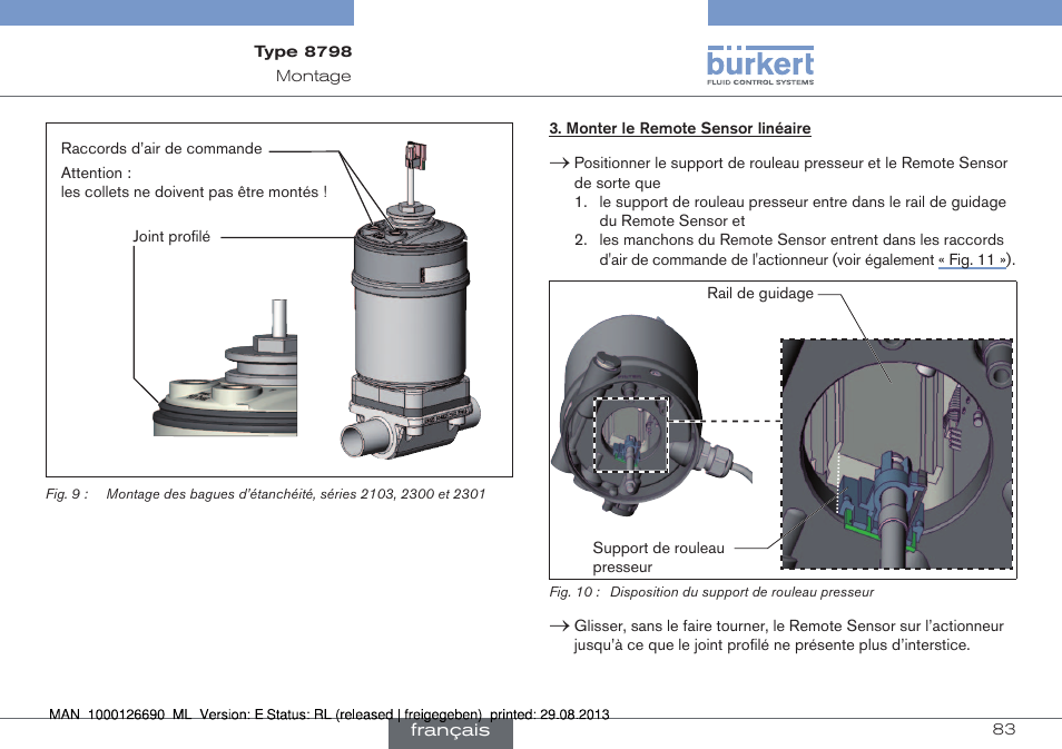Burkert Type 8798 User Manual | Page 83 / 106