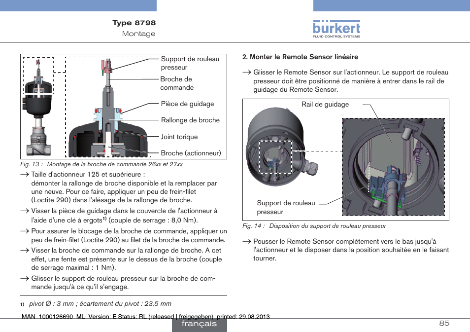 Burkert Type 8798 User Manual | Page 85 / 106