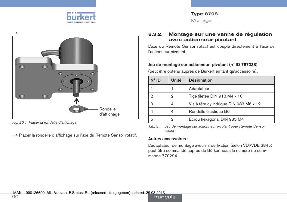 Burkert Type 8798 User Manual | Page 90 / 106