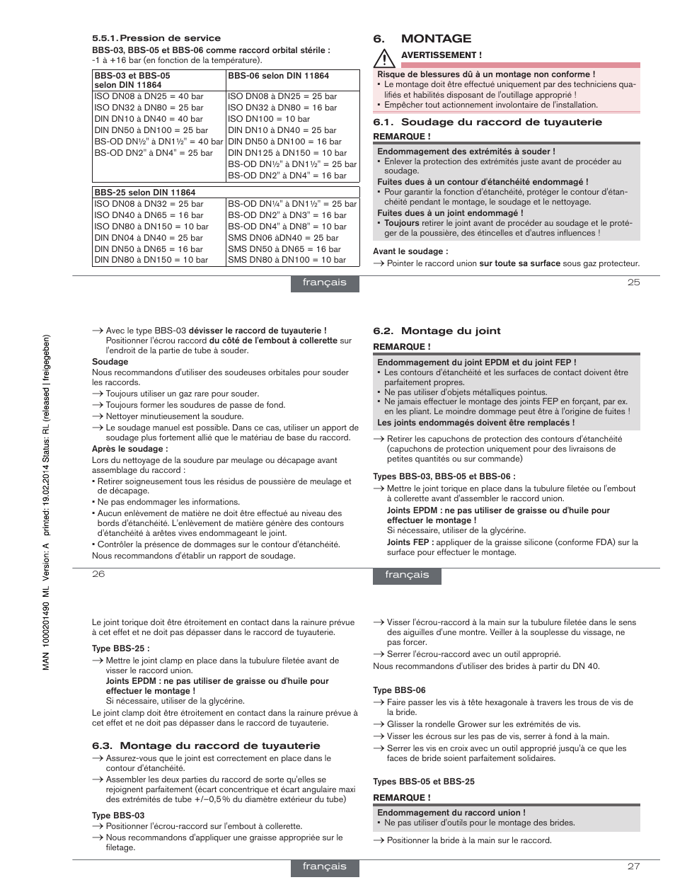 Burkert Type BBS-25 User Manual | Page 11 / 12