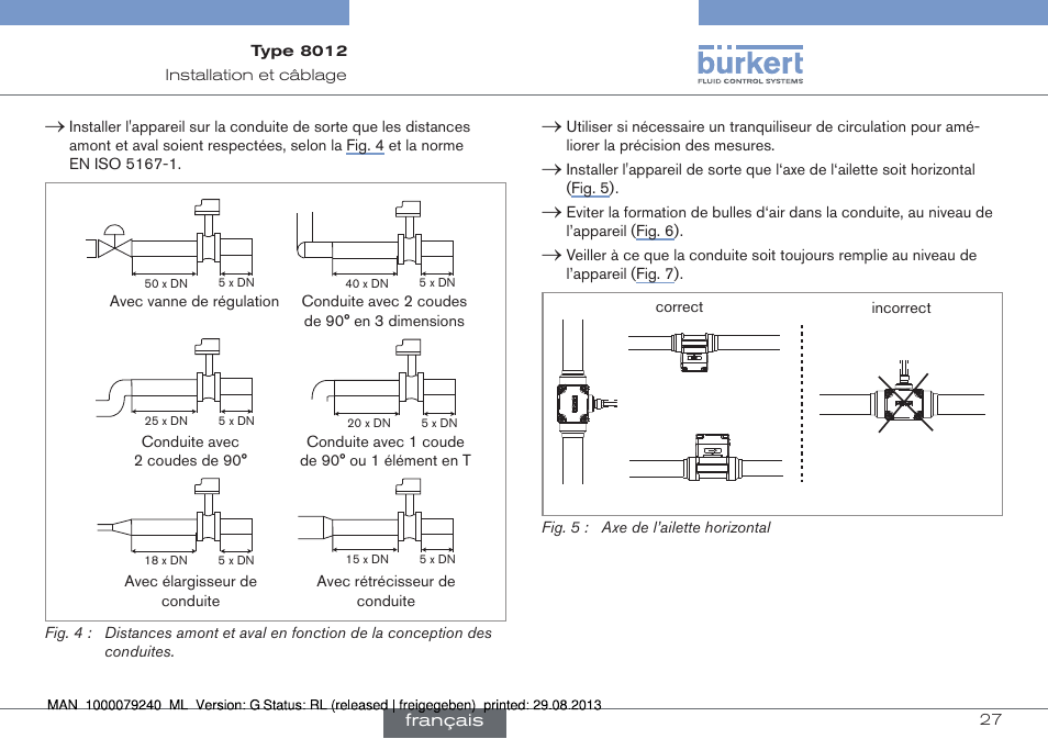 Burkert Type 8012 User Manual | Page 115 / 136