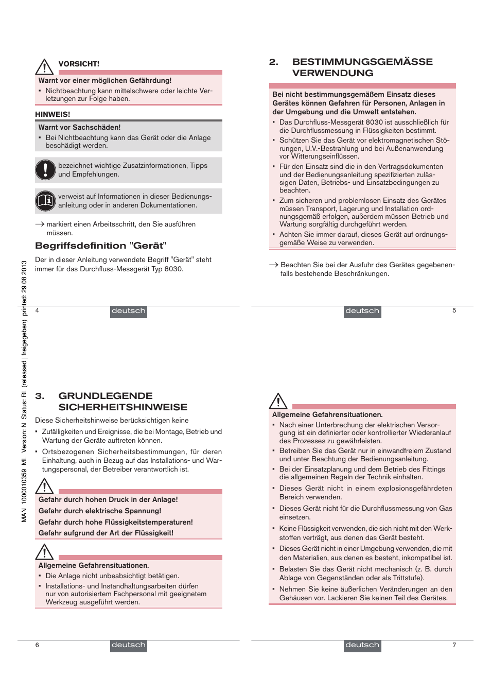 Burkert Type 8030 User Manual | Page 11 / 27