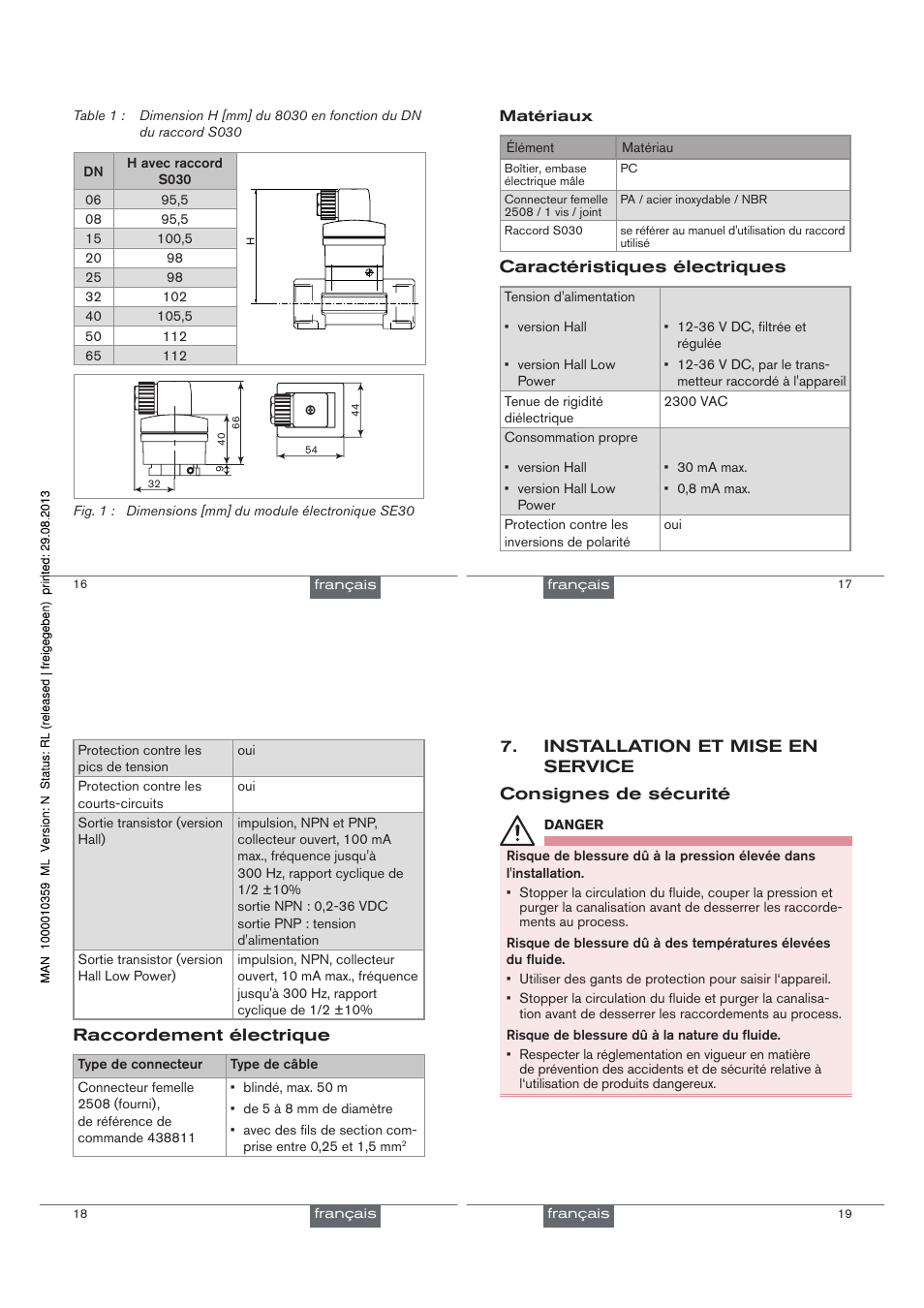 Burkert Type 8030 User Manual | Page 23 / 27