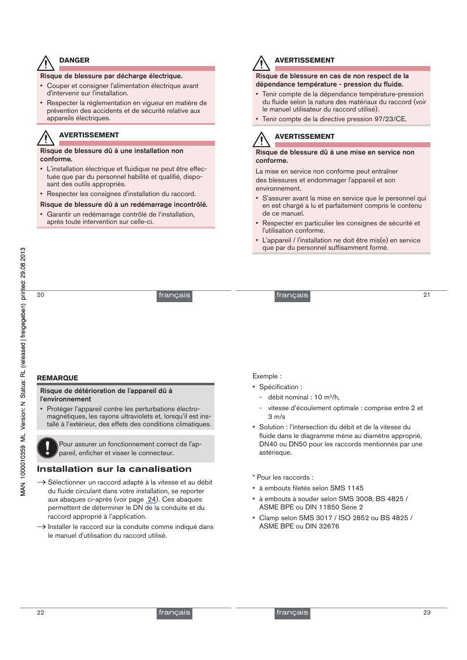 Burkert Type 8030 User Manual | Page 24 / 27