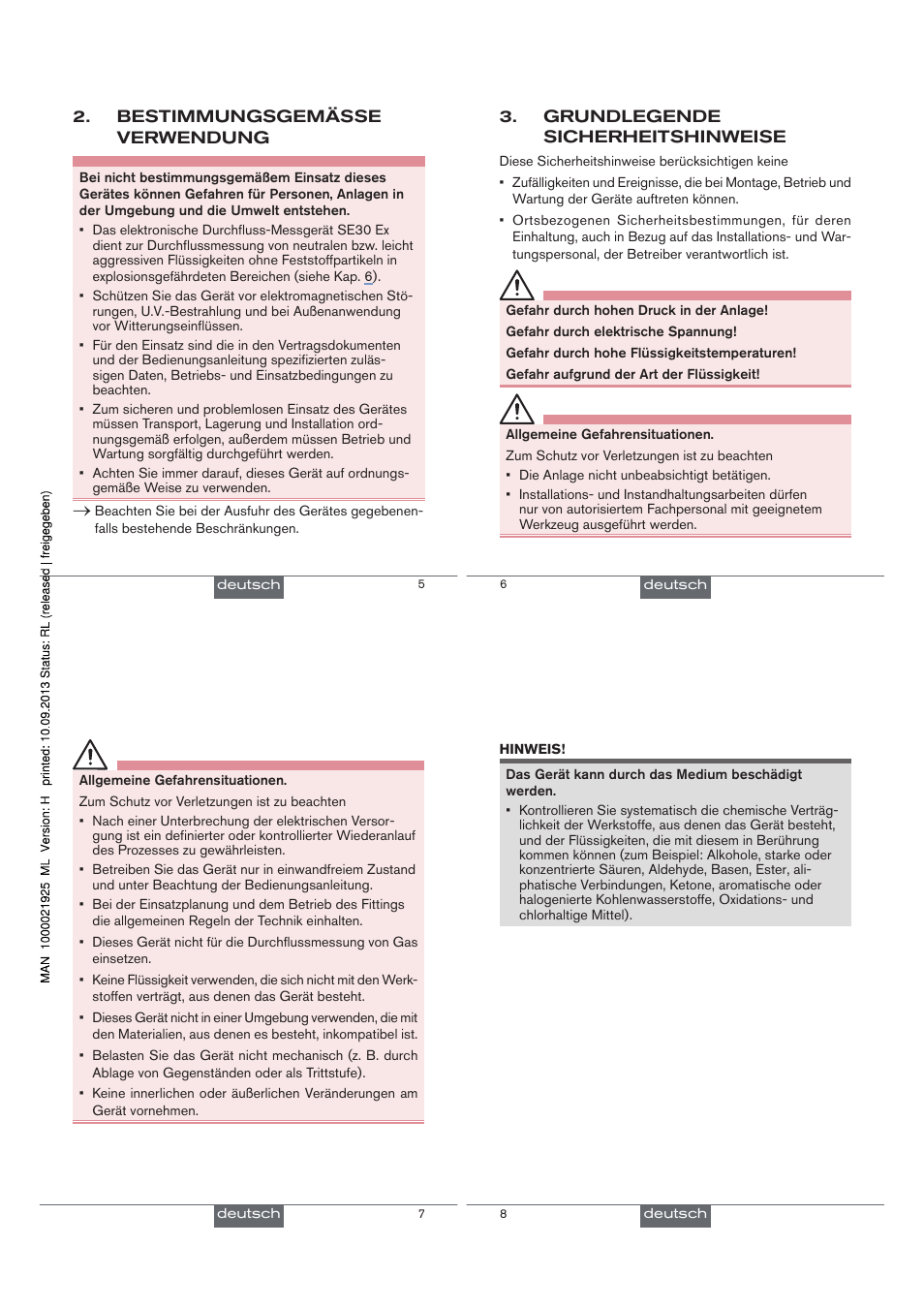 Burkert Type SE30EX User Manual | Page 12 / 30