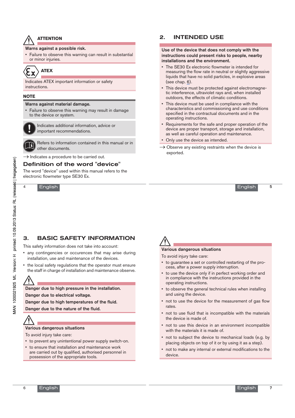 Burkert Type SE30EX User Manual | Page 2 / 30