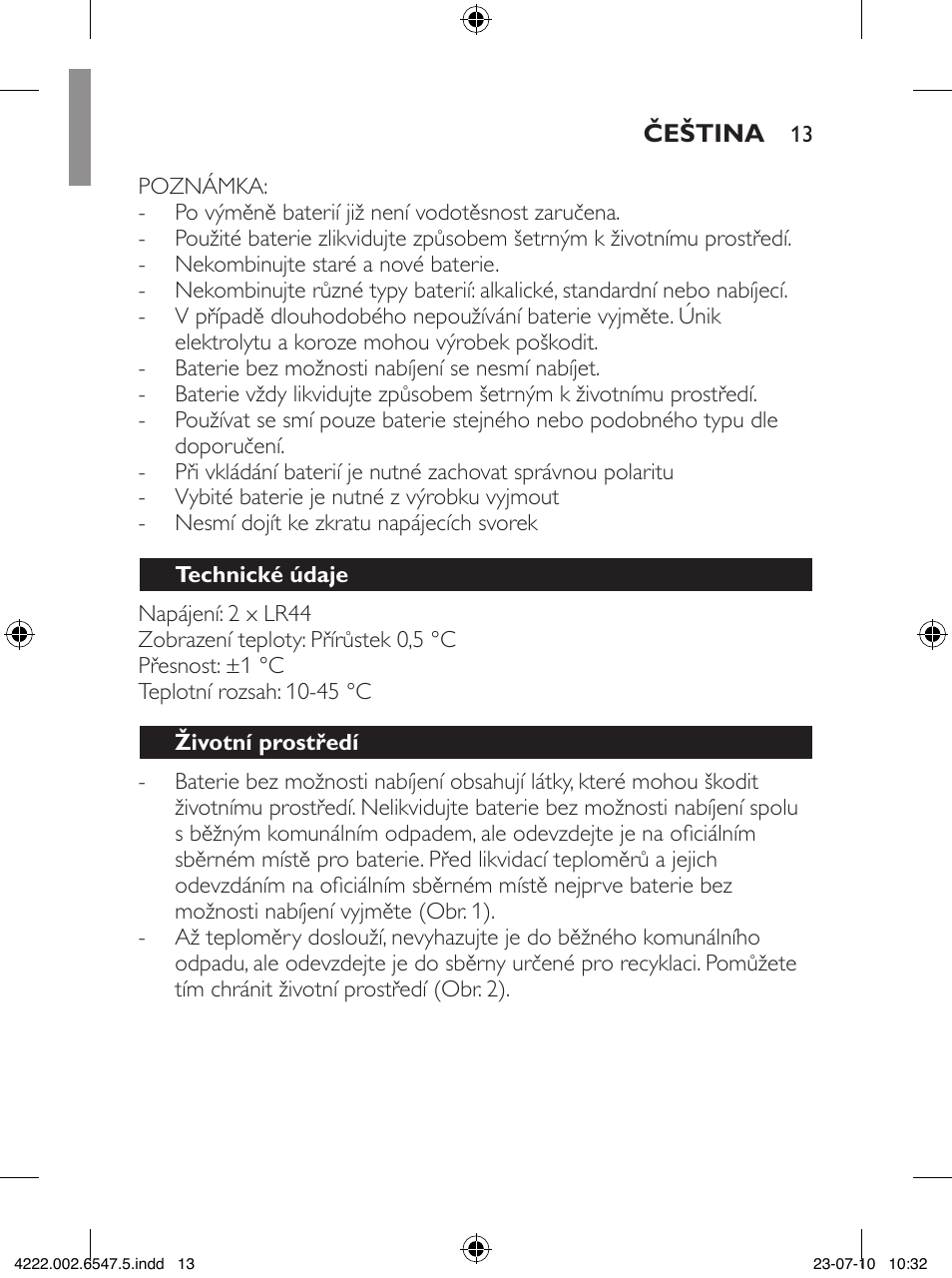 Philips SCH550 User Manual | Page 13 / 54