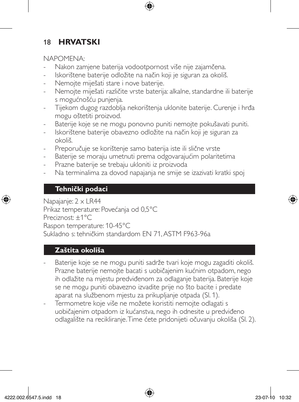 Philips SCH550 User Manual | Page 18 / 54