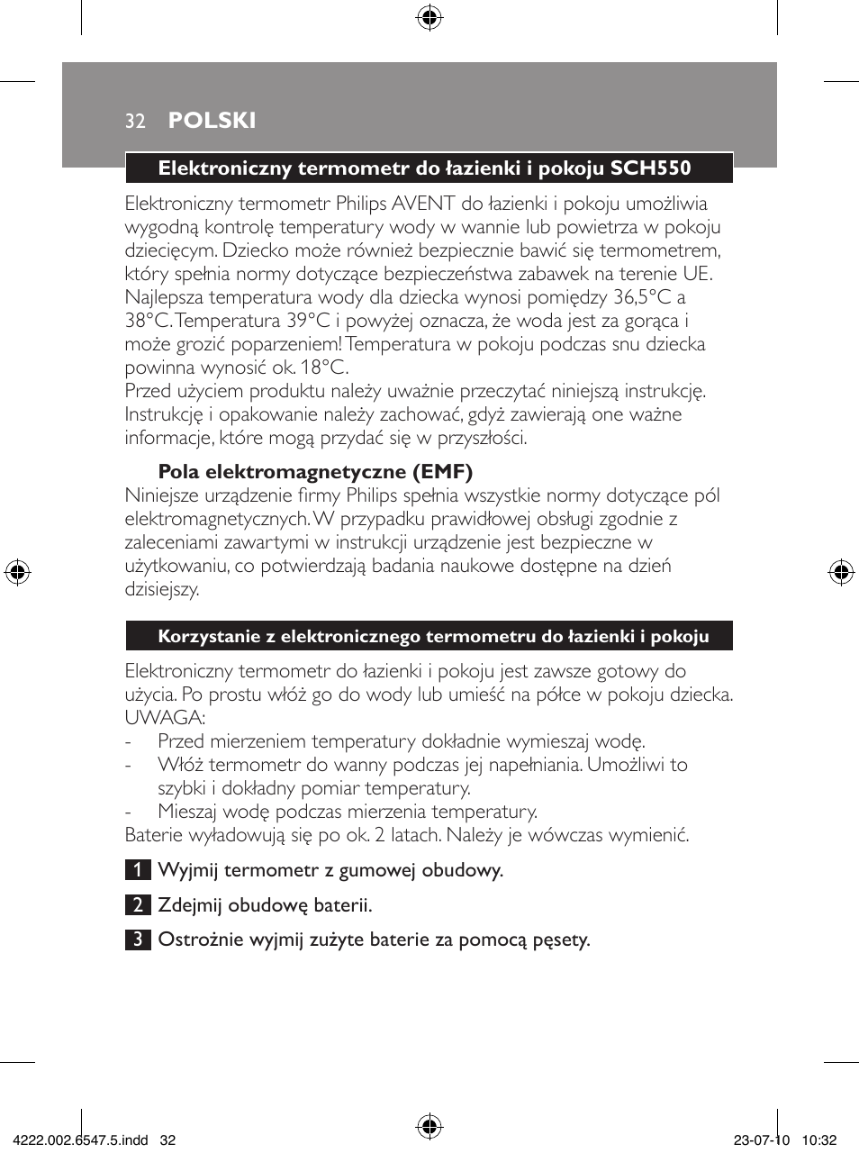 Philips SCH550 User Manual | Page 32 / 54