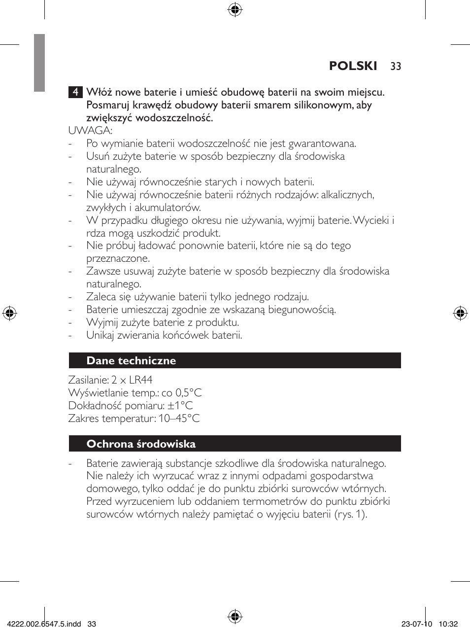 Philips SCH550 User Manual | Page 33 / 54