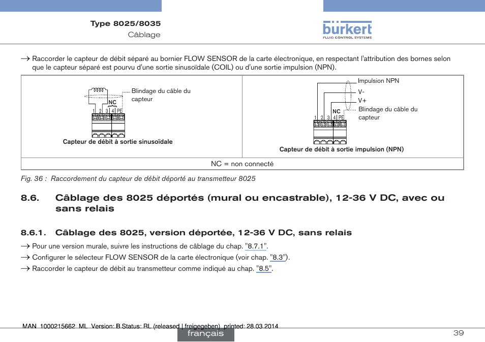 Burkert Type 8035 User Manual | Page 155 / 174