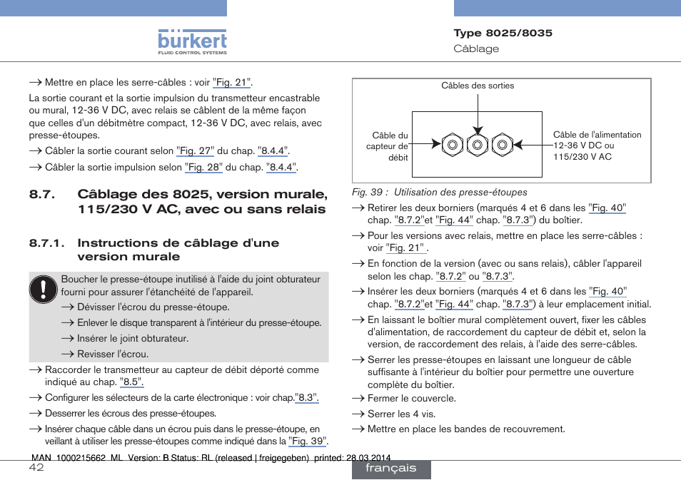 Burkert Type 8035 User Manual | Page 158 / 174