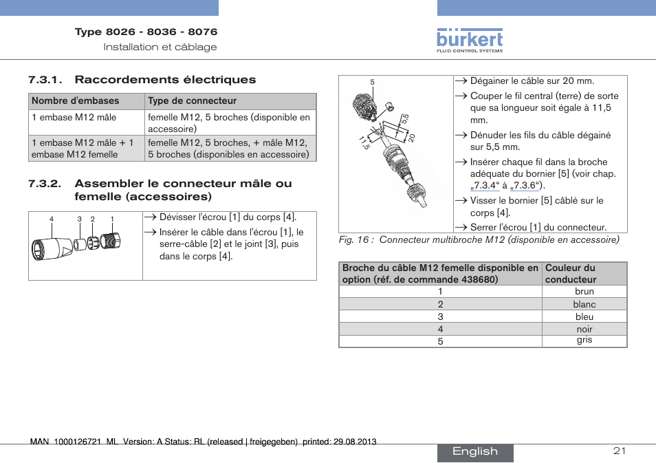 Burkert Type 8076 User Manual | Page 105 / 128