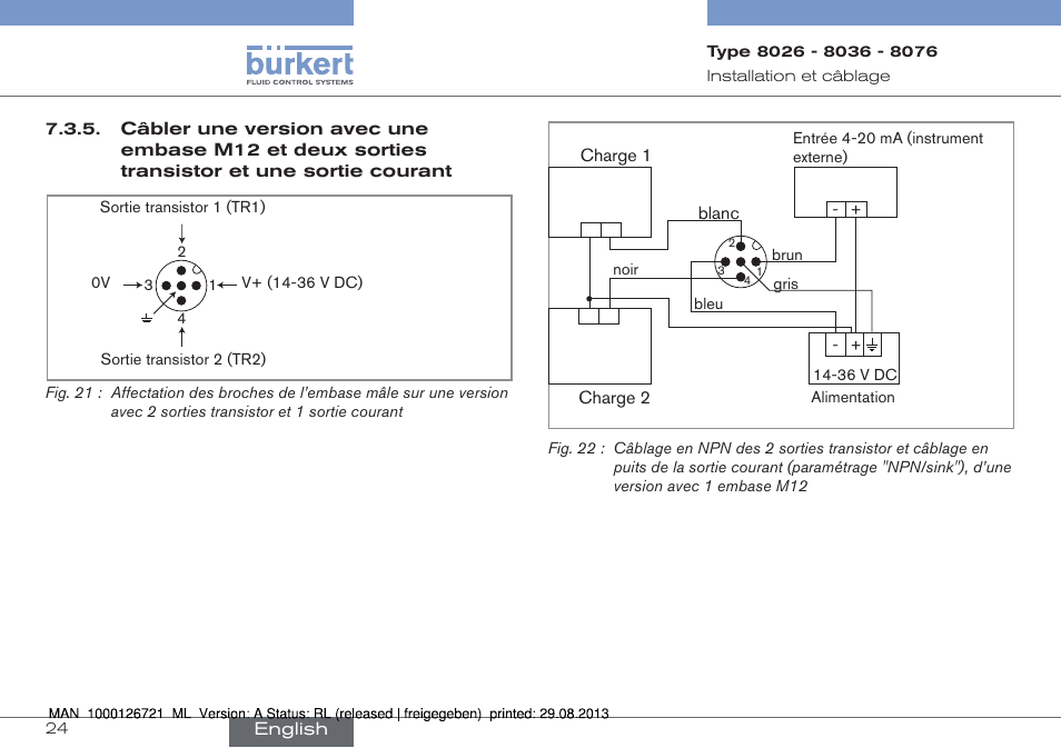 Burkert Type 8076 User Manual | Page 108 / 128