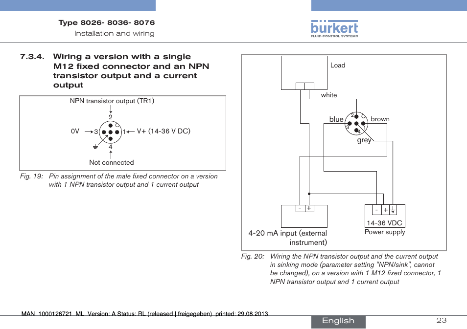 Burkert Type 8076 User Manual | Page 23 / 128