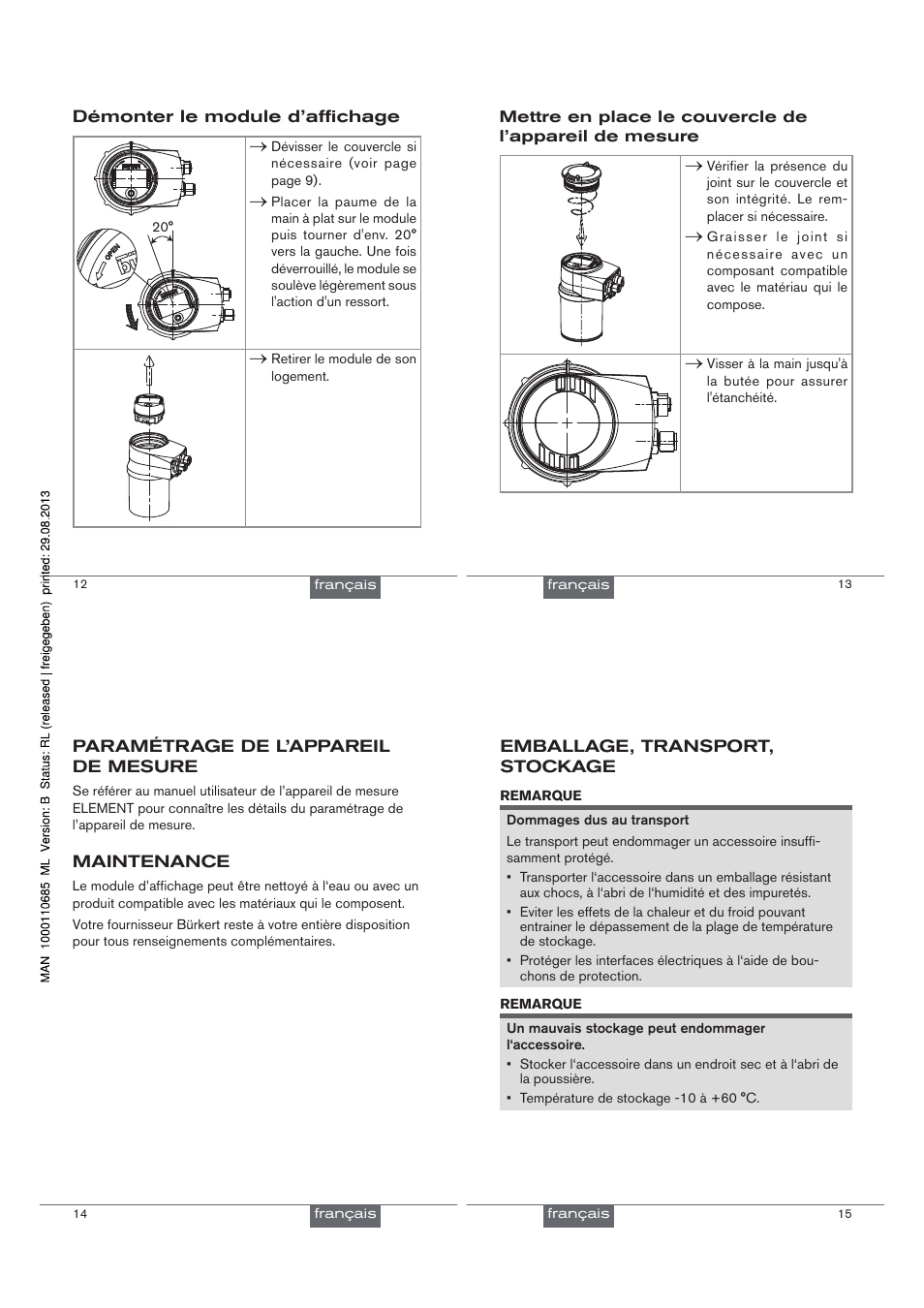 Burkert Type 8222 User Manual | Page 12 / 13
