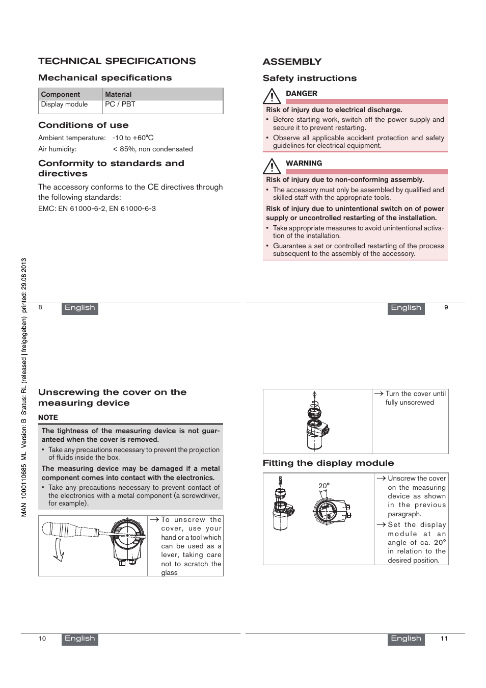 Burkert Type 8222 User Manual | Page 3 / 13