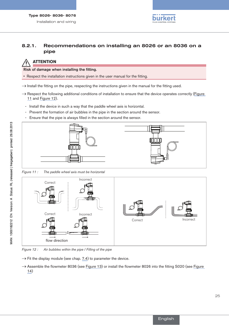 Burkert Type 8076 User Manual | Page 27 / 72