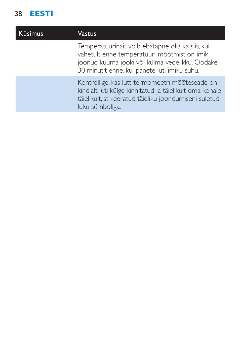 Philips SCH540 User Manual | Page 38 / 144