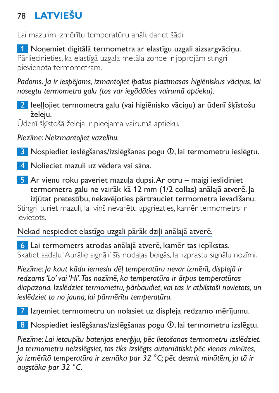 Philips SCH540 User Manual | Page 78 / 144