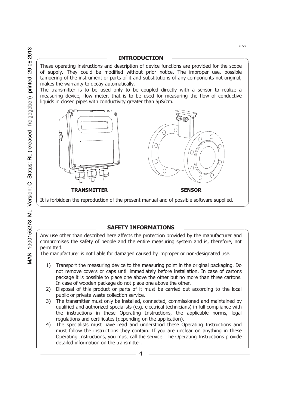 Burkert Type 8056 User Manual | Page 4 / 96