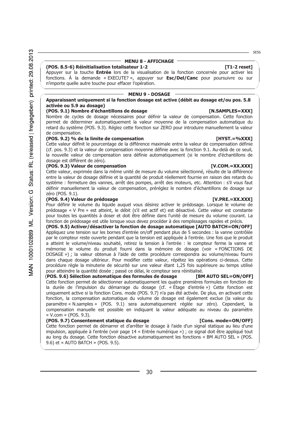 Burkert Type 8056 User Manual | Page 102 / 108